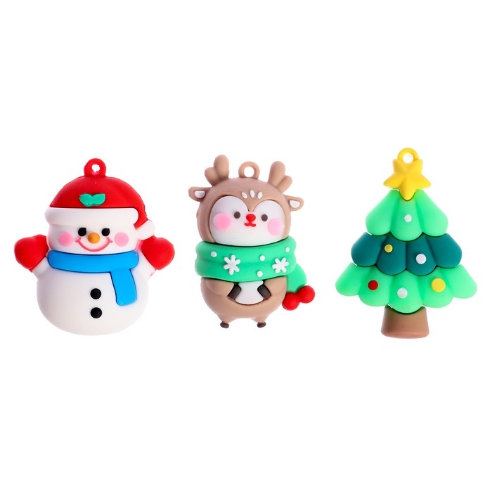 Набор для опытов &laquo;Новогодняя гирлянда&raquo;, 3 фигурки