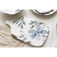 Блюдо керамическое «Фьюжен», 29.7х17.5 см, цвет белый Блюдо керамическое «Фьюжен», 29.7х17.5 см, цвет белый