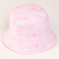 Панама детская для девочки &laquo;Цветочки&raquo;, цвет розовый, р-р 48-50