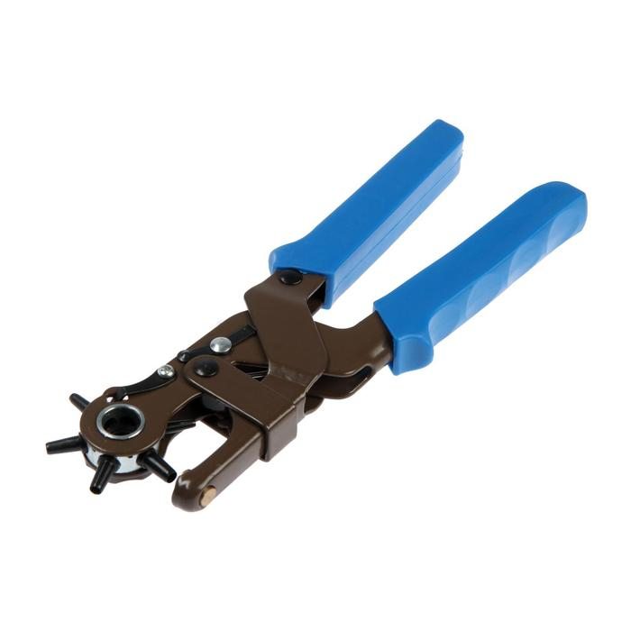 Просекатель дырокол для кожи и картона ТУНДРА, усиленный, 2-2.5-3-3.5-4-4.5 мм, 235 мм Просекатель дырокол для кожи и картона ТУНДРА, усиленный, 2-2.5-3-3.5-4-4.5 мм, 235 мм