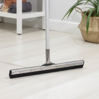 Водосгон для пола с металлическим черенком, основание нержавеющая сталь, 55 см Водосгон для пола с металлическим черенком, основание нержавеющая сталь, 55 см