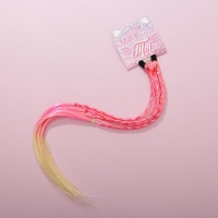 Резинки для волос , детские , цветные косички «Замур-р-чательная ты», d=4 см. Резинки для волос , детские , цветные косички «Замур-р-чательная ты», d=4 см.