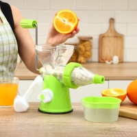 Соковыжималка механическая Fresh, цвет зелёный