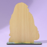 Фигурка аниме &laquo;Девушка с кроликами&raquo;, 11 х 14,9 см, дерево