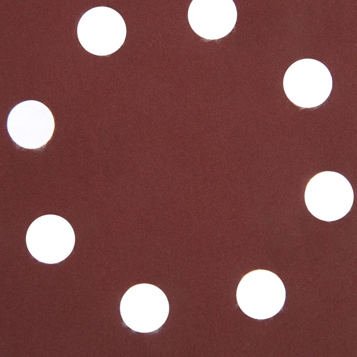 Круг абразивный шлифовальный под Круг абразивный шлифовальный под "липучку" ТУНДРА, перфорированный, 125 мм, Р600, 10 шт.