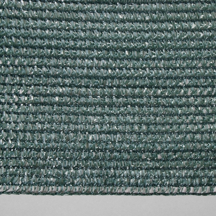 Сетка затеняющая, 10 &times; 3 м, плотность 80 г/м&sup2;, зелёная, в наборе 27 клипс