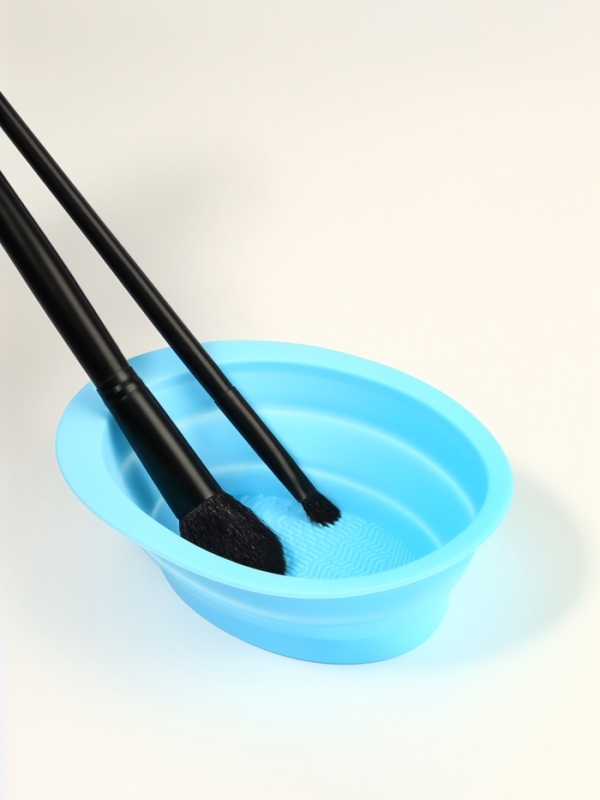 Ванночка - коврик для очистки кистей, 15 &times; 11 см, цвет МИКС