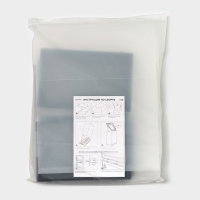 Коробка для хранения обуви с дверцей Доляна Large size, 26&times;33,5&times;16,5 см, 2 шт