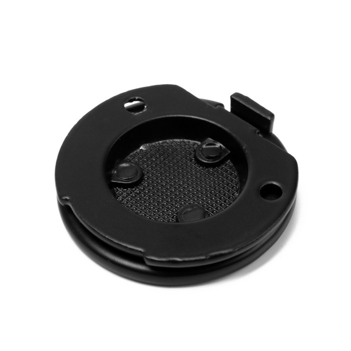 Ручка-кнопка CAPPIO RK132, мебельная, цвет черный, 8 шт.