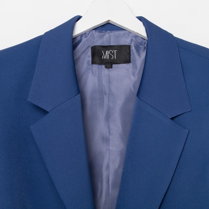 Пиджак женский MIST plus-size, р.56, синий Пиджак женский MIST plus-size, р.56, синий