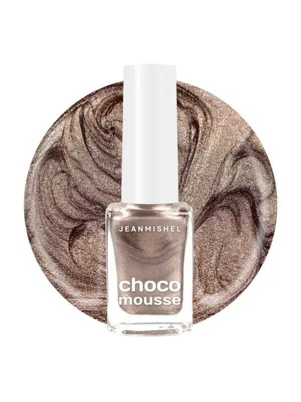 Лак для ногтей пепельно-лавандовый Jeanmishel перламутровый тон 196, 6 мл