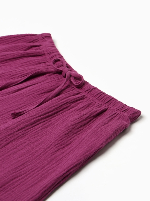 Комплект женский (рубашка, шорты) KAFTAN Basic р. 40-42 сиреневый