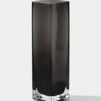 Ваза &laquo;Орели&raquo;, 22&times;6 см, стекло, серая