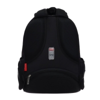 Рюкзак каркасный 38 х 29 х 12,5 см, Hatber Ergonomic light "All you need&hellip;", чёрный/жёлтый NRk_71035