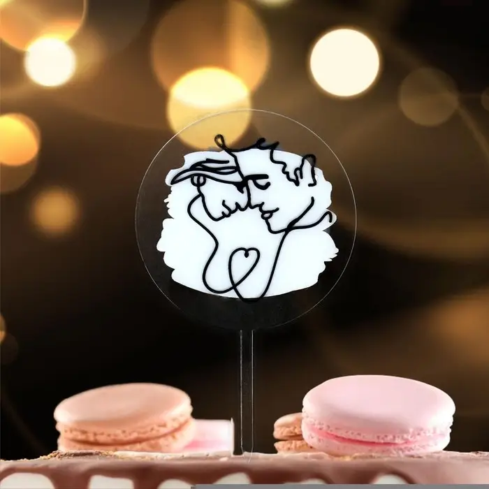 Топпер для торта &laquo;Пара&raquo;