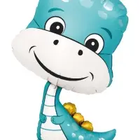 Воздушный шар фольгированный 38" &laquo;Динозаврик мальчик&raquo;