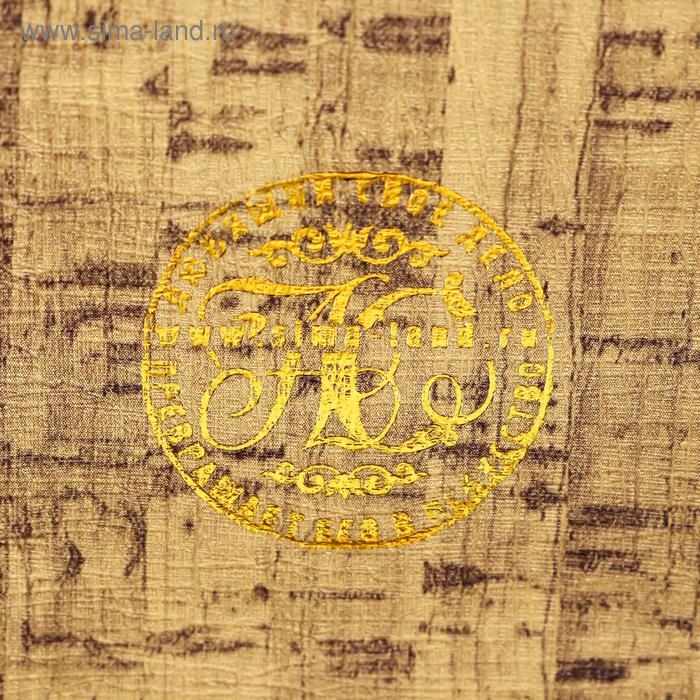 Сейф-книга дерево кожзам "Для тебя открыт весь мир" 21х13х5 см