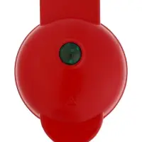 Электровафельница WV-01, 350 Вт, венские вафли, антипригарное покрытие, красная