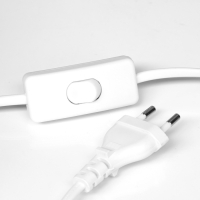 Лампа настольная "Эдикт" 1х40Вт Е27 белый/золото 27х27х45см