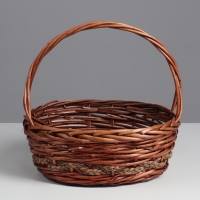 Набор корзин плетёных, овальные 3 шт. L: 36×29 см, Н 13 см, Н с ручкой 37 см.M: 30×24/ 11H/ 30THS: 25×19/ 9H Набор корзин плетёных, овальные 3 шт. L: 36×29 см, Н 13 см, Н с ручкой 37 см.M: 30×24/ 11H/ 30THS: 25×19/ 9H