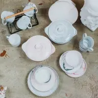 Тарелка керамическая пирожковая &laquo;Мрамор&raquo;, d=15 см, цвет розовый