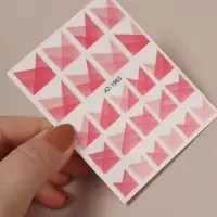 Наклейки для ногтей &laquo;Френч&raquo;, розовые