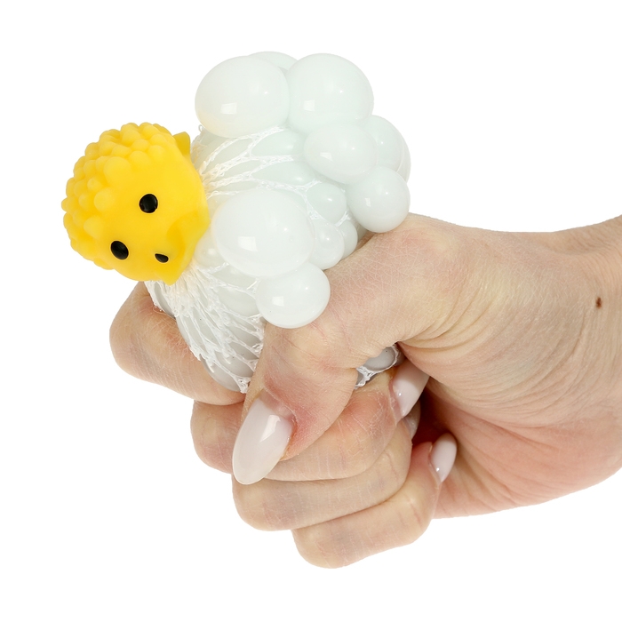 Мялка &laquo;Звери&raquo; с гидрогелем, виды МИКС