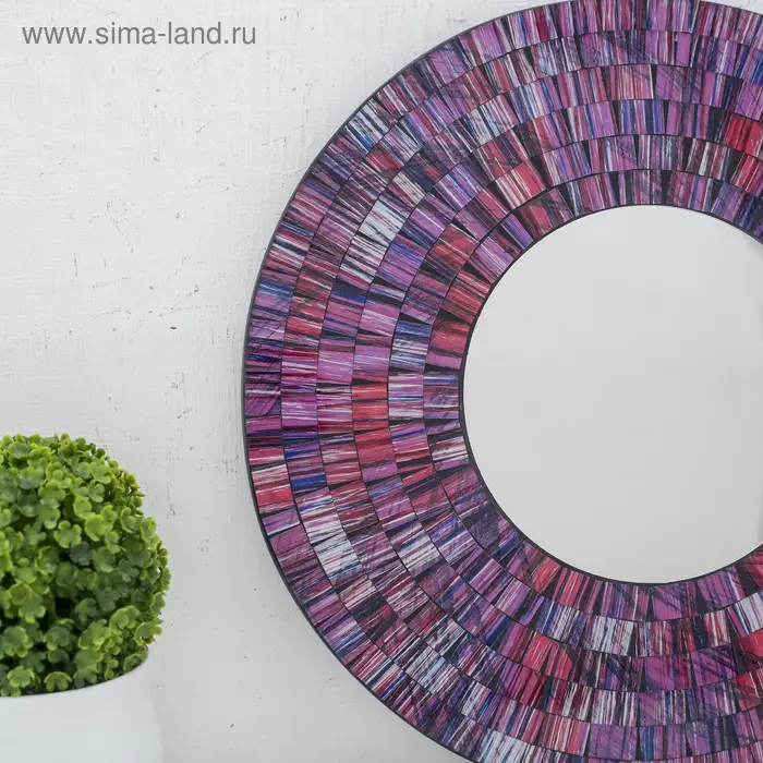 Панно зеркальное &laquo;Радость&raquo;, 30&times;1&times;30 см