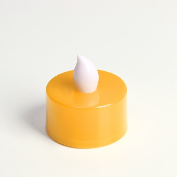 Светодиодные свечи, ночники LED RISALUX &laquo;Загадай желание&raquo; набор 4 шт., RGB, 3.5&times;3.5&times;4 см, МИКС