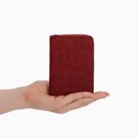 Кошелек жен 07-01-01 Июнь2526, 13*2*9 см, 2 отд+отд/молн, д/карт, бордо