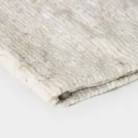 Салфетка - тряпка хозяйственная Доляна, 50&times;60 см, плотность 180 г/м&sup2;, строчка 2,5 мм, с оверлоком, белая