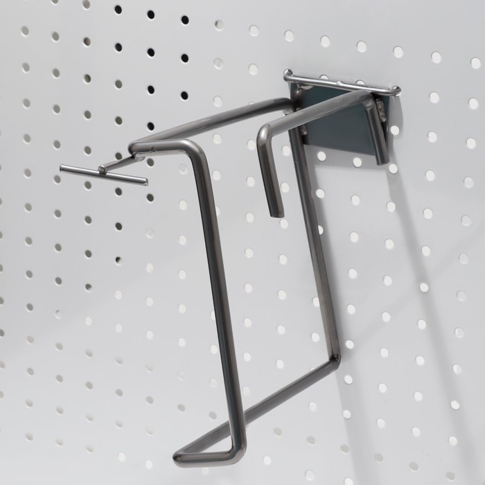 Держатель для молотков на перфорацию, 22×8×23 см, цвет хром Держатель для молотков на перфорацию, 22×8×23 см, цвет хром