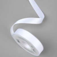 Лента атласная двухсторонняя №0029 20мм*25±1м белый TR Лента атласная двухсторонняя №0029 20мм*25±1м белый TR