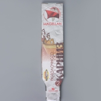 Карниз двухрядный, &laquo;Ультракомпакт. Лабиринт&raquo;, 200 см, с декоративной планкой, цвет белый