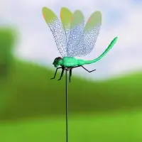 Штекер садовый &laquo;Стрекоза Сенди&raquo;, 14&times;9 см, h=45 см, МИКС