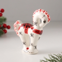 Статуэтка фарфоровая "Лошадь Классика", /авторская роспись О.Огородниковой/  10 см