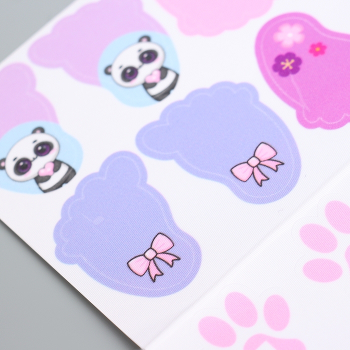 Бирки для одежды и обуви. Набор именных наклеек для маркировки детских вещей «Стильная красавица», 48 шт Бирки для одежды и обуви. Набор именных наклеек для маркировки детских вещей «Стильная красавица», 48 шт