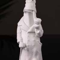 Статуэтка "Конь в пальто" 11х5 см, натуральный