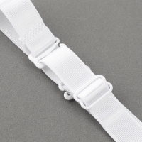 Бретели текстильные, 1,8 см, 45 см, пара, цвет белый Бретели текстильные, 1,8 см, 45 см, пара, цвет белый