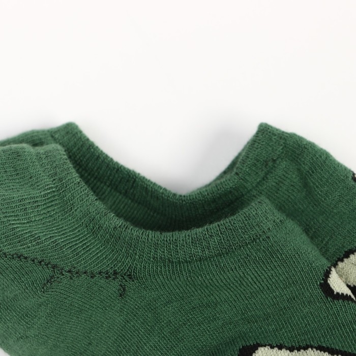 Носки женские, цвет зелёный, размер 23-25