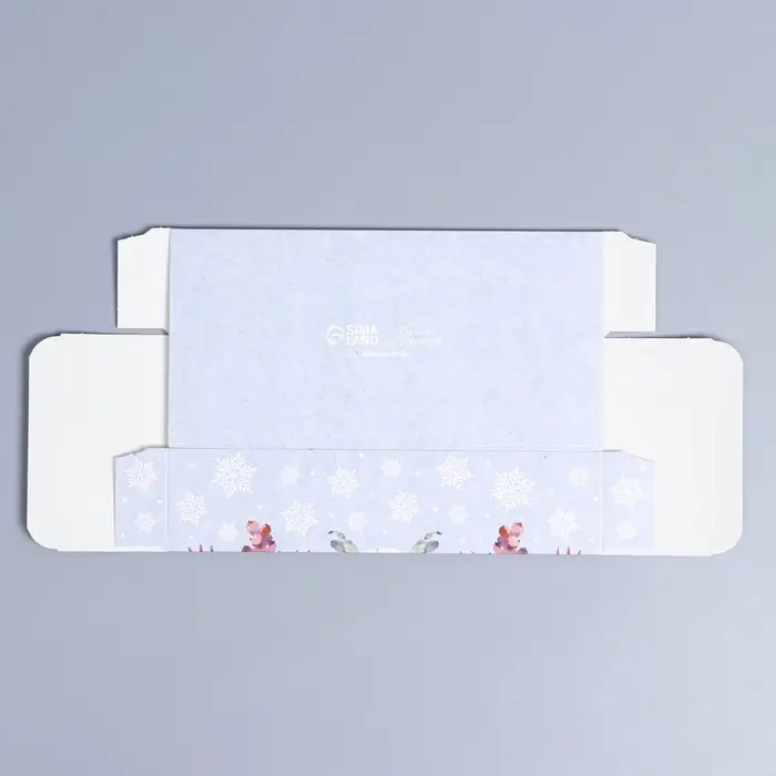 Коробка складная &laquo;Новогодняя ботаника&raquo;, 20 x 10 x 5 см