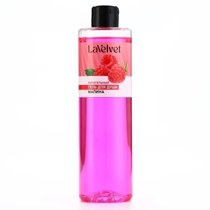 Гель для душа, 500 мл, аромат малины, LaVelvet