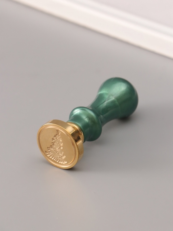 Сургучный набор "Ёлка" печать, ручка, сургуч 12,5х10х3,6 см