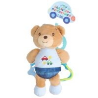 Подвеска мягкая &laquo;Мишка&raquo;, погремушка, прорезыватель, на кроватку, коляску, Mum&Baby