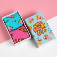 Набор женских носков KAFTAN Food 2 пары, р-р 36-39 Набор женских носков KAFTAN Food 2 пары, р-р 36-39