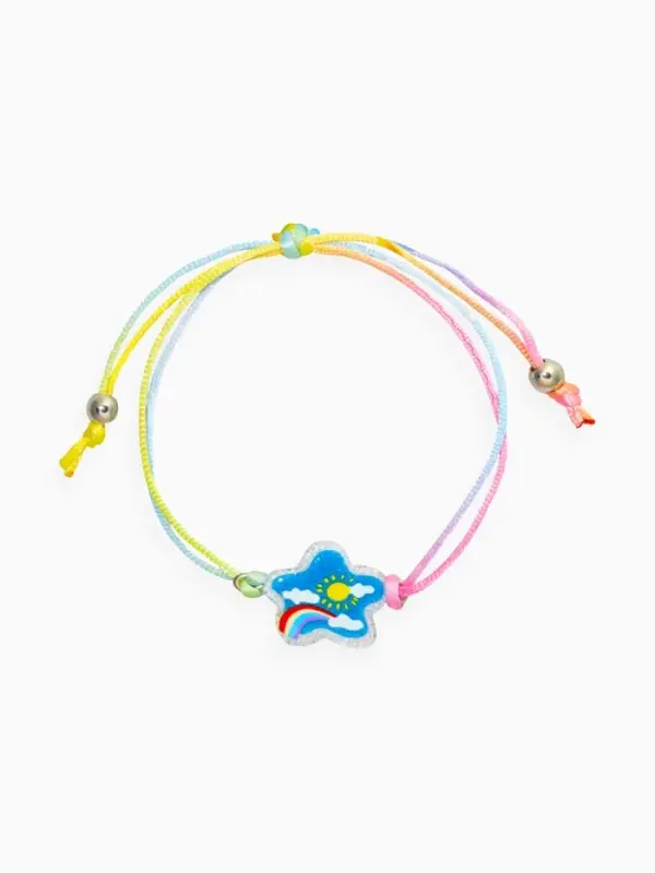 Браслет детский набор 3 шт. "Выбражулька" альпака, силиконовый, разноцветный