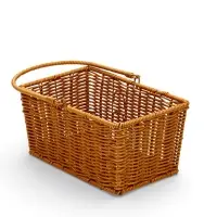 Набор корзин 2 шт 23х11х13  26х17х15 см ручка h=18/18 см металл каркас