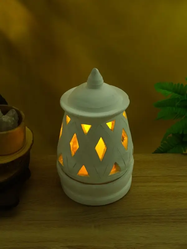 Подсвечник терракота "Фонарь" 16х16х28 см