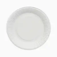 Тарелка одноразовая бумажная &laquo;Сиреневые цветы&raquo;, 23 см