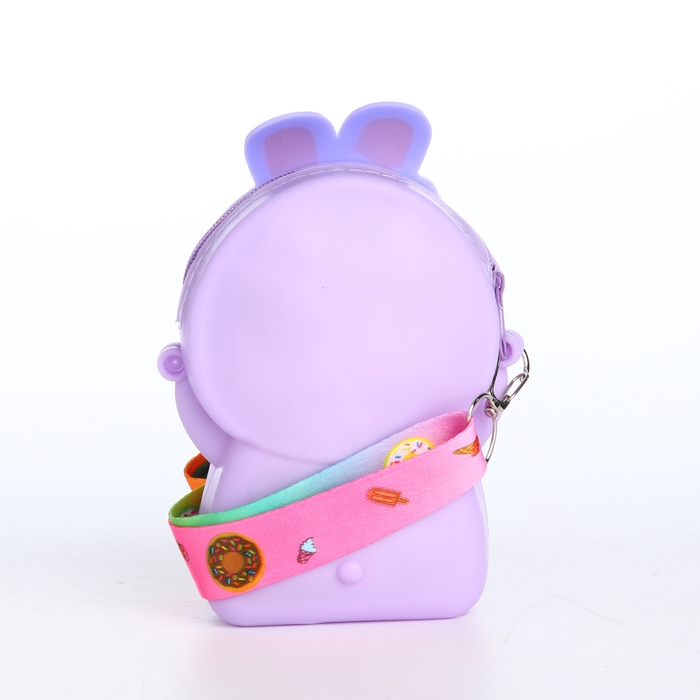 Сумка детская для девочки на молнии &laquo;Выбражулька&raquo;, pop it, цвет сиреневый